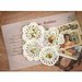 Prima - Cigar Box Secrets Collection - Fabric Embellishments - Crochet Icons