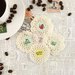 Prima - Coffee Break Collection - Fabric Embellishments - Crochet Icons