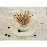 Prima - Coffee Break Collection - Wood Veneer Stick Pins