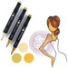 Prima - Mixed Media - Markers - Prima Palette Set - Medium Skin