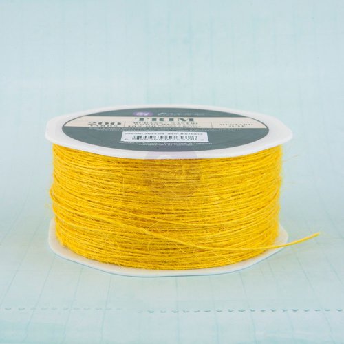 Prima - Trim - Jute - 200 Yards - Mustard