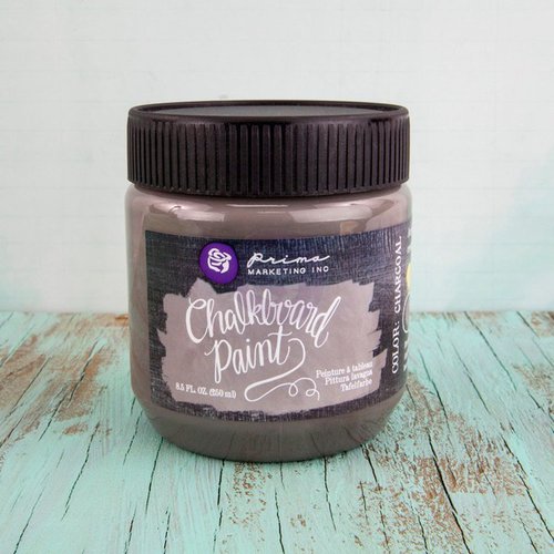 Prima - Chalkboard Paint - Charcoal - 8.5 Ounces