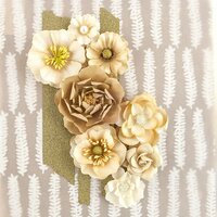 Prima - Capistrano Collection - Flower Embellishments - Gingerale