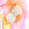 Prima - Sunset Collection - Flower Embellishments - Dimday