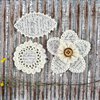 Prima - Pensacola Collection - Flower Embellishments - Smokey