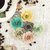 Prima - Coffee Break Collection - Flower Embellishments - Iced Coffee