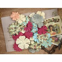 Prima - Cigar Box Secrets Collection - Flower Embellishments - Aficionado