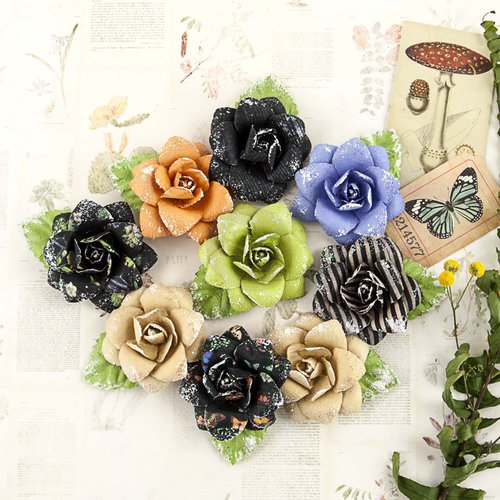 Prima - Forever Green Collection - Flower Embellishments - Succulent