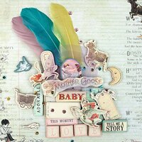 Prima - Bedtime Story Collection - Chipboard Stickers and More