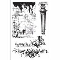 Prima - Garden Fable Collection - Cling Mounted Stamps