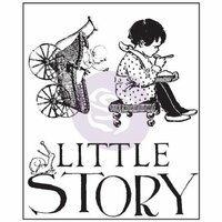 Prima - Bedtime Story Collection - Clear Acrylic Stamps - Two
