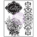 Prima - Bella Rouge Collection - Clear Acrylic Stamps - Two