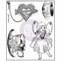 Prima - Butterfly Collection - Clear Acrylic Stamps - One