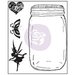 Prima - Butterfly Collection - Clear Acrylic Stamps - Two