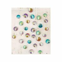 Prima - Garden Fable Collection - Say It In Crystals - Self Adhesive Jewels