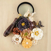 Prima - The Archivist Collection - Flower Embellishments - Collector