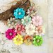 Prima - Garden Fable Collection - Flower Embellishments - Everbloom