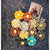 Prima - Timeless Memories Collection - Flower Embellishments - Retrospect