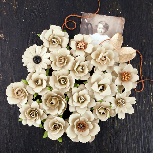 Prima - Coy Collection - Flower Embellishments - Walden