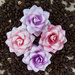 Prima - Kindled Collection - Flower Embellishments - Alabaster