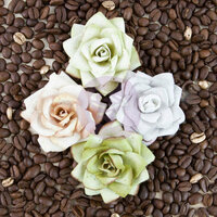 Prima - Kindled Collection - Flower Embellishments - Lush