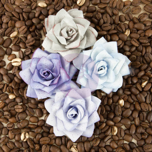 Prima - Kindled Collection - Flower Embellishments - Beryl
