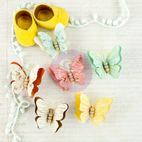 Prima - Bedtime Story Collection - Flower Embellishments - Mena
