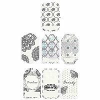 Prima - Royal Menagerie Collection - Resist Tags and Tabs