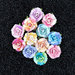 Prima - Watercolor Collection - Flower Embellishments - Florella