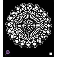 Prima - Stencil Mask - 6 x 6 - Doily 3