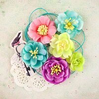 Prima - Royal Menagerie Collection - Flower Embellishments - Mary