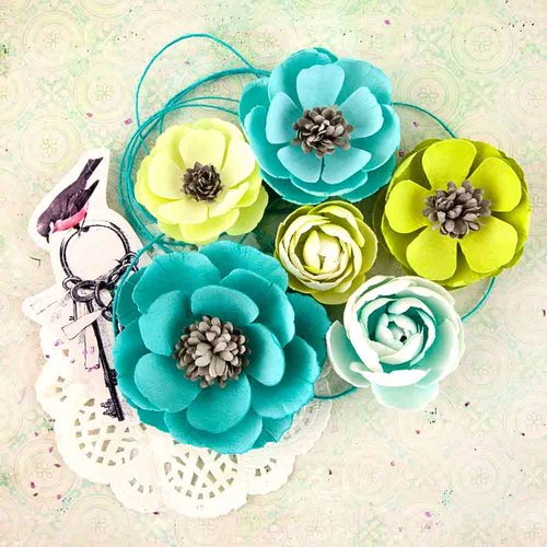 Prima - Royal Menagerie Collection - Flower Embellishments - Louise