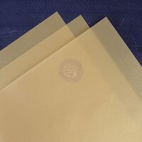 Prima - 8.5 x 11 Vellum Sheets - Gold - 10 Pack