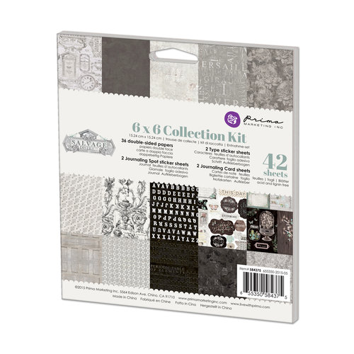 Prima - Salvage District Collection - 6 x 6 Collection Kit