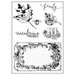 Prima - Vintage Emporium Collection - Clear Acrylic Stamps - Mix 2