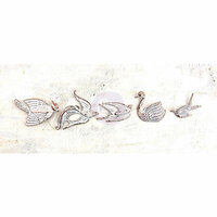 Prima - Metal Patina Trinkets - Birds