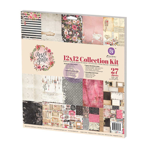 Prima - Rossibelle Collection - 12 x 12 Collection Kit