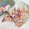 Prima - Tales of You and Me Collection - Flower Embellishments - Sweet Little Notes