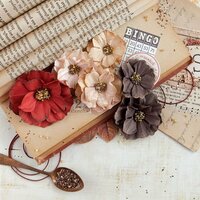 Prima - Vintage Emporium Collection - Flower Embellishments - Puccini