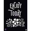 Prima - 8 x 10 Stencil - Enjoy