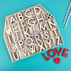 Prima - Wood Alphas - 2 Inches - Love