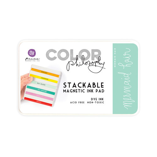 Prima - Color Philosophy - Stackable Magnetic Ink Pad - Mermaid Hair