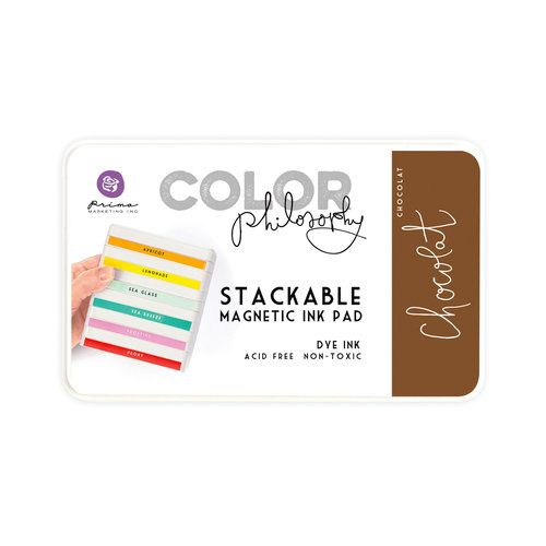 Prima - Color Philosophy - Stackable Magnetic Ink Pad - Chocolat