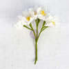 Prima - Flower Bundles Embellishments - White