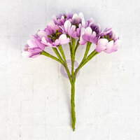 Prima - Flower Bundles Embellishments - Lavender