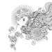 Prima - Princesses Collection - Cling Mounted Rubber Stamps - Giselle