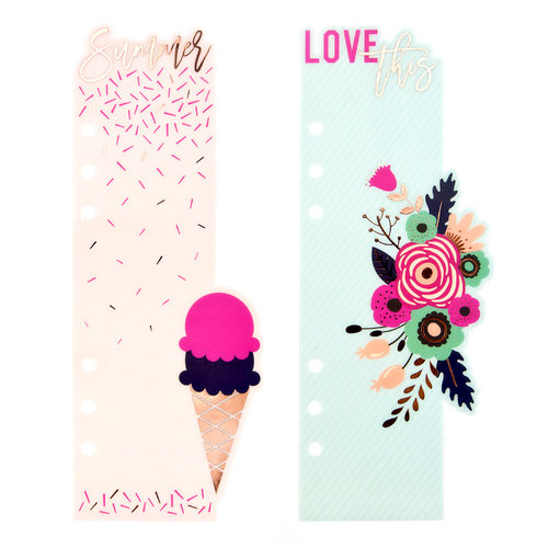 Prima - My Prima Planner Collection - Bookmark Divider - Good Vibes