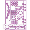 Prima - My Prima Planner Collection - Metal Dies - Shapes 3