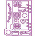 Prima - My Prima Planner Collection - Metal Dies - Shapes 3
