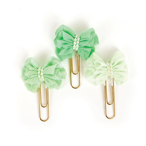 Prima - My Prima Planner Collection - Clips - Soft Mint